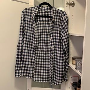 J Crew Mercantile Gingham Shirt